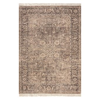 Rugs USA Lennox Persian Medallion Tassel Area Rug
