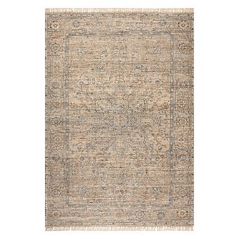 Rugs USA Lennox Persian Medallion Tassel Area Rug