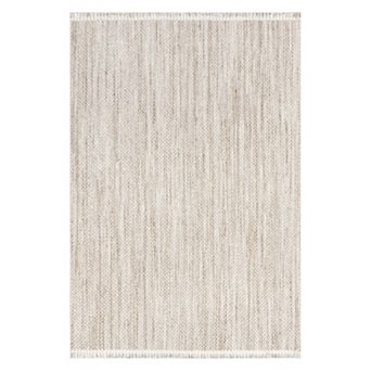 Rugs USA Zinnia Farmhouse Tasseled Area Rug