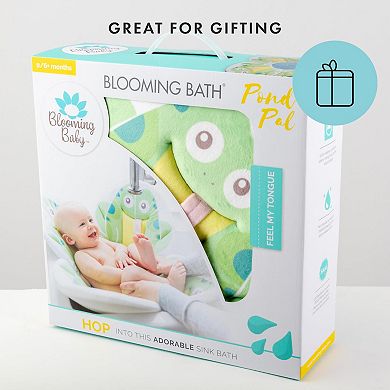 Blooming Bath Lotus Pond Pal Baby Frog Bath Seat
