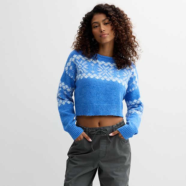 ニット/セーター perverze Double Mohair Cropped Tops 中古・古着通販】PERVERZE (パーバーズ) 23ss Double Mohair Cropped