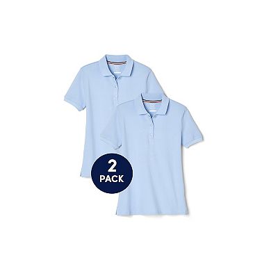 Girls French Toast 2-Pack Short Sleeve Stretch Pique Polo
