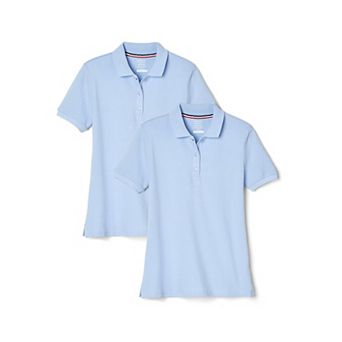 Girls French Toast 2-Pack Short Sleeve Stretch Pique Polo