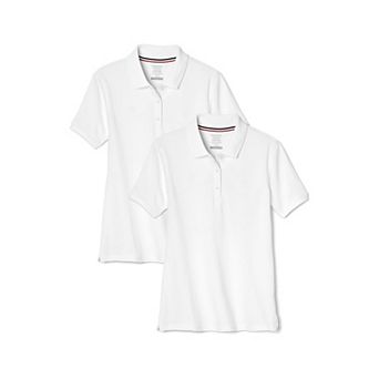 Girls French Toast 2-Pack Short Sleeve Stretch Pique Polo