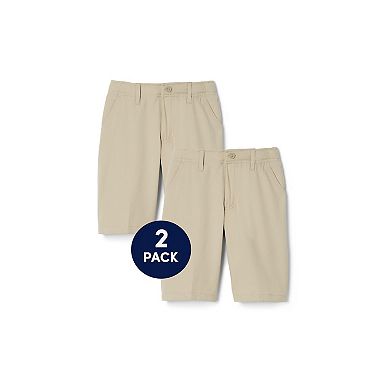 Boys 4-20 French Toast 2-Pack Flat Front Performance Shorts