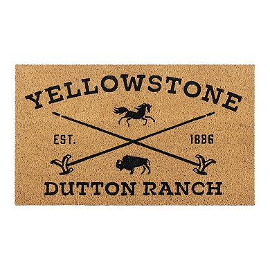 Yellowstone 2-pack Coir Doormats