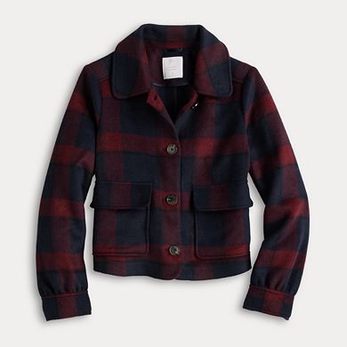 Women's LC Lauren Conrad Plaid Shacket