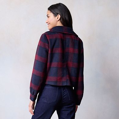Women's LC Lauren Conrad Plaid Shacket