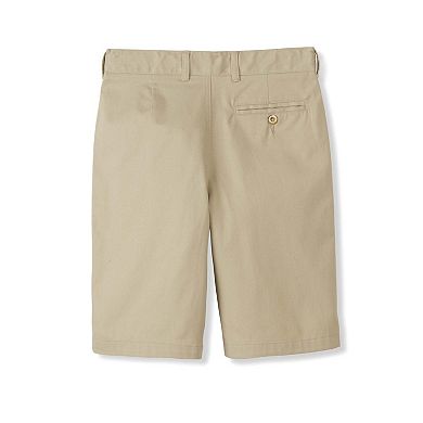 Boys 4-20 French Toast 2-pack Adjustable Waist Flat Front Stretch Twill Shorts