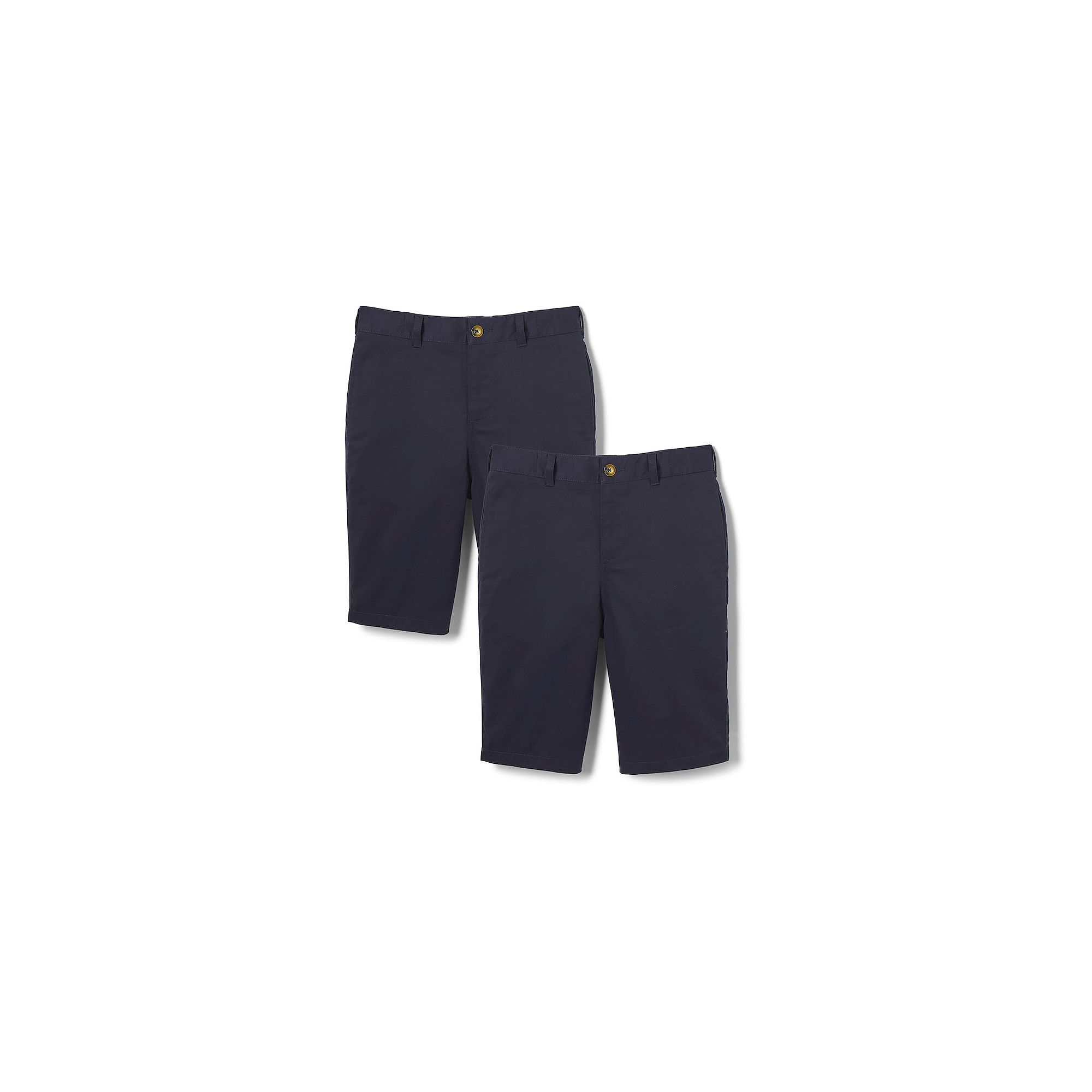 Boys 4-20 French Toast 2-Pack Adjustable Waist Flat Front Stretch Twill Sho
