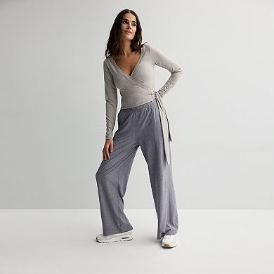 Women's FLX Wander Ballet Wrap Long Sleeve Top