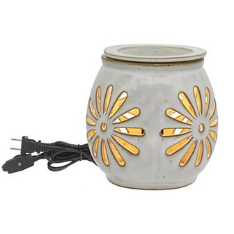 Sonoma Goods For Life® Flower Cutout Ceramic Wax Melt Warmer