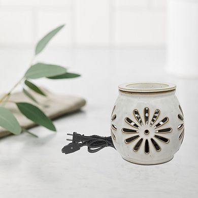 Sonoma Goods For Life® Flower Cutout Ceramic Wax Melt Warmer
