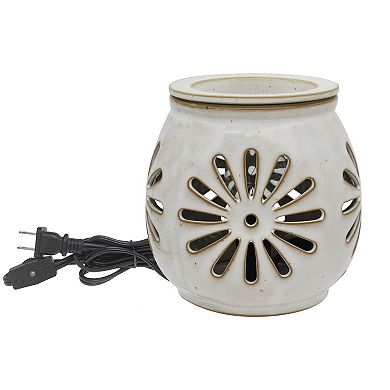 Sonoma Goods For Life® Flower Cutout Ceramic Wax Melt Warmer
