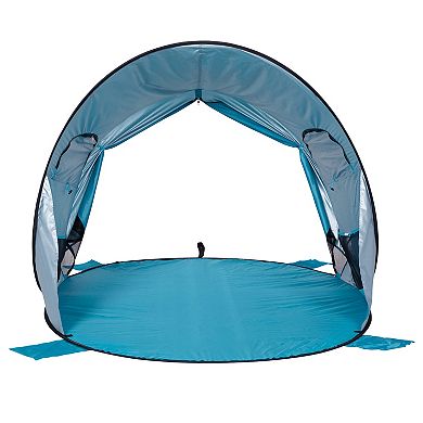 Wakeman Outdoors 3-Person Weather-Resistant Sun Shelter Pop-Up Tent