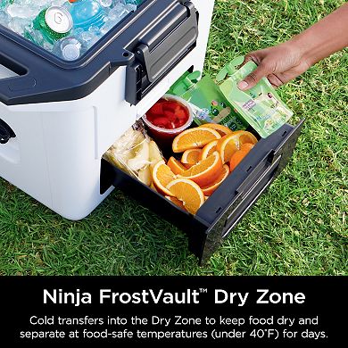 Ninja FrostVault 30-qt. Hard Cooler with Dry Zone (FB131WH)