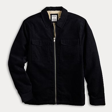 Men's Sonoma Goods For Life® Sherpa Lined Corduroy Jacket