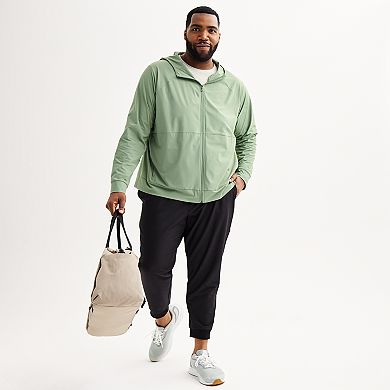 Big & Tall Tek Gear® Performance Tricot Zip-Front Hoodie