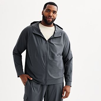 Big & Tall Tek Gear® Performance Zip-Up Hooded Jacket