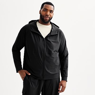 Jacket Tek Gear Black Hoodie Big Tall Tek Gear® Ultra Soft Fleece