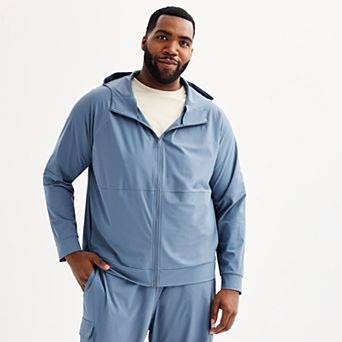 Big & Tall Tek Gear® Performance Zip-Up Hooded Jacket