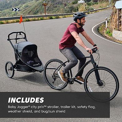 Baby Jogger City Prix Jogging Stroller & Bike Trailer