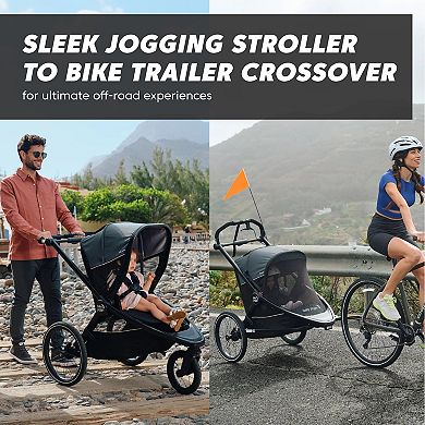 Baby Jogger City Prix Jogging Stroller & Bike Trailer