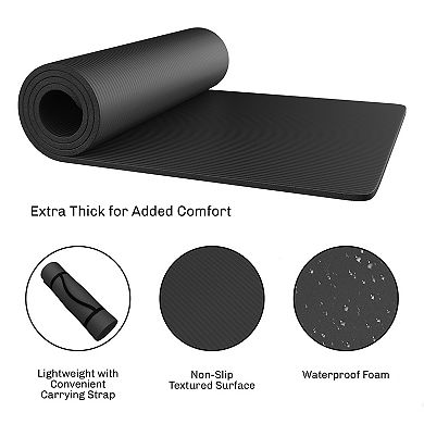 Wakeman Outdoors Nonslip Waterproof Foam Sleeping Pad