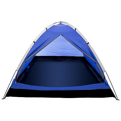 Wakeman Outdoors 2 Person Water-Resistant Camping Tent with Rain Fly and Carrying Bag