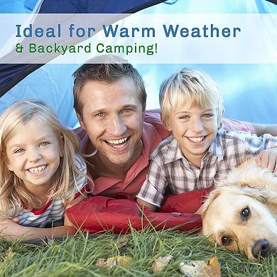 Wakeman Outdoors 2-Person Camping Tent with Rain Fly and Carrying Bag
