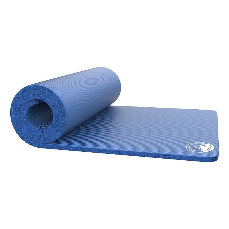 Foam Sleep Pad- 0.75? Thick Camping Mat for Cots  Tents  Sleeping Bags & Guests- Non-Slip  Lightweight  Waterproof & Carry Handle by Wakeman Outdoors