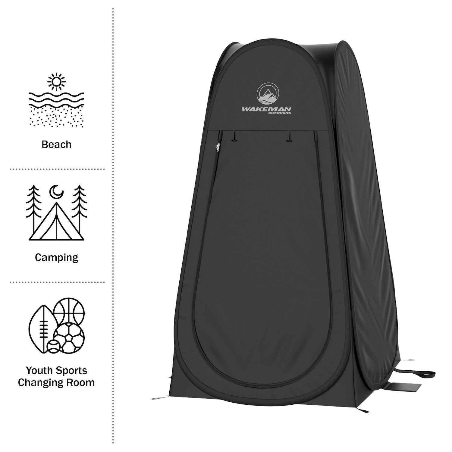 Wakeman Outdoors Pop-Up Privacy Pod