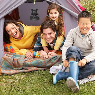 Wakeman Outdoors 2-in-1 Battery Powered Fan & LED Lantern