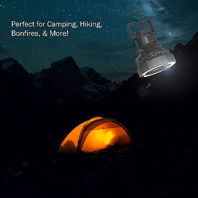 Wakeman Outdoors 2-in-1 Battery Powered Fan & LED Lantern