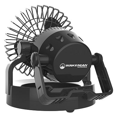 Wakeman Outdoors 2-in-1 Battery Powered Fan & LED Lantern