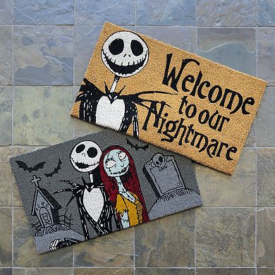 Disney's The Nightmare Before Christmas Coir 2-Pack Rugs Set