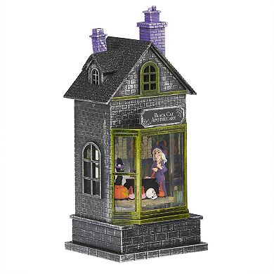 Roman Mini Witch's Potion Shop LED Glitter Globe Halloween Table Decor
