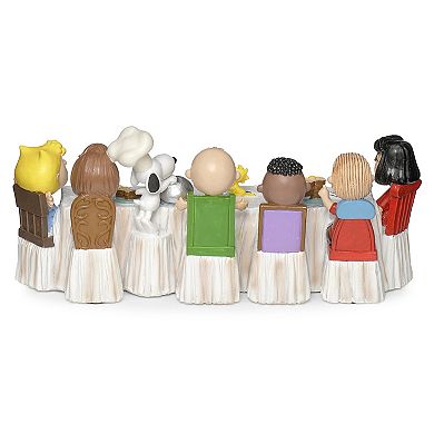 Roman Peanuts "Give Thanks" Thanksgiving Meal Figurine Table Decor
