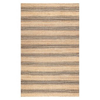 Rugs USA Sycamore Striped Jute Area Rug