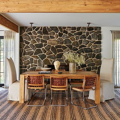 Rugs USA Sycamore Striped Jute Area Rug