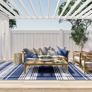 Rugs USA Romy Striped Indoor / Outdoor Area Rug