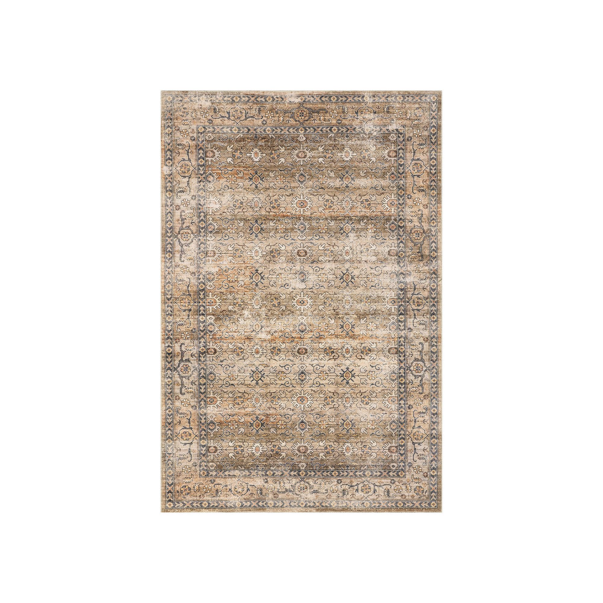 Rugs USA Myrtle Bohemian Patterned Area Rug, Beige