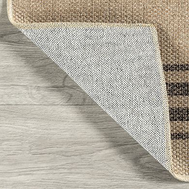 Rugs USA Taproot Easy-Jute Washable Striped Area Rug