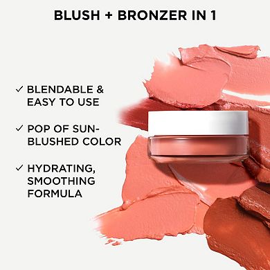 Glow with Confidence Sun Cream Blush with Hyaluronic Acid