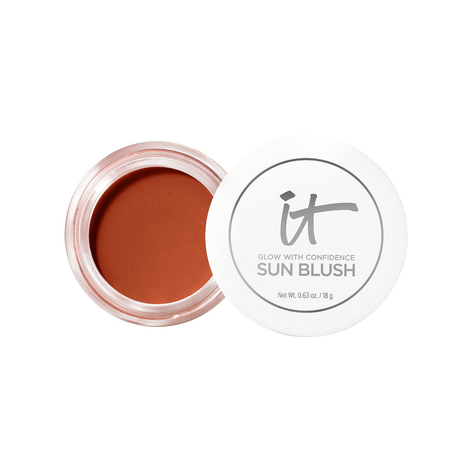 IT Cosmetics Glow with Confidence Sun Cream Blush with Hyaluronic Acid, Siz