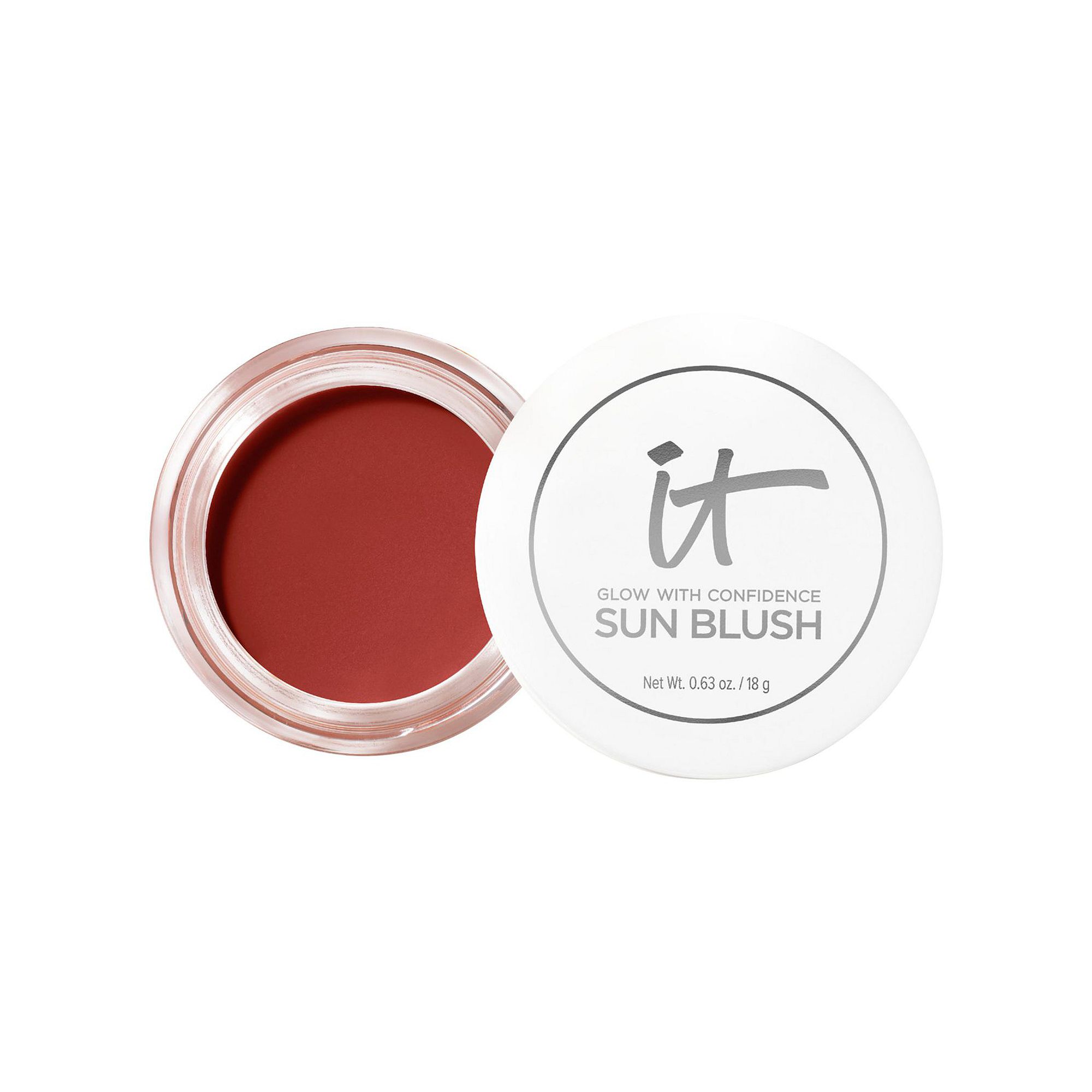IT Cosmetics Glow with Confidence Sun Cream Blush with Hyaluronic Acid, Siz