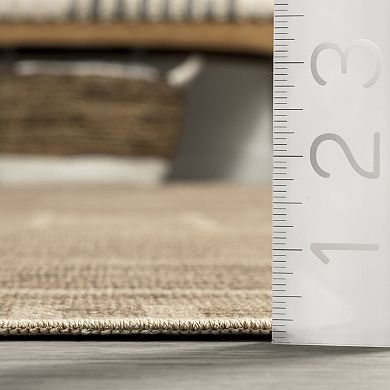 Rugs USA Linden Easy-Jute Washable Shapes Area Rug