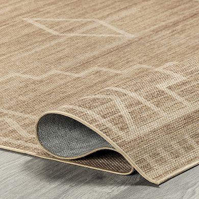 Rugs USA Linden Easy-Jute Washable Shapes Area Rug