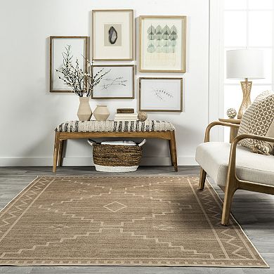 Rugs USA Linden Easy-Jute Washable Shapes Area Rug