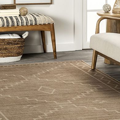 Rugs USA Linden Easy-Jute Washable Shapes Area Rug